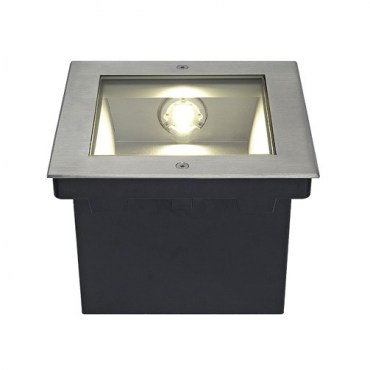 Светильник встраиваемый SLV DASAR LED SQUARE 34Вт Steel (229383)